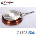 Imitate die casting titanium non-stick fry pan